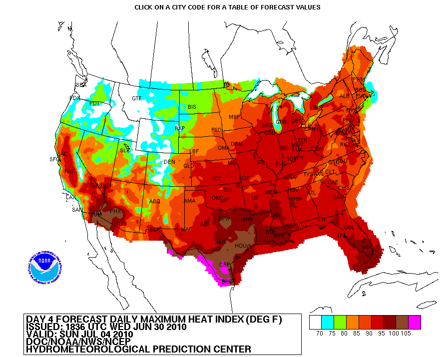 Heat Index. 