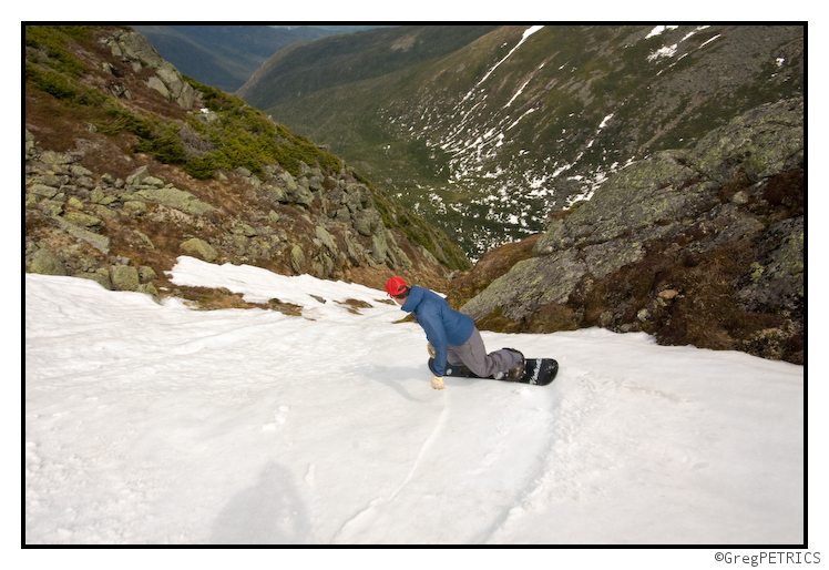 signing the snow