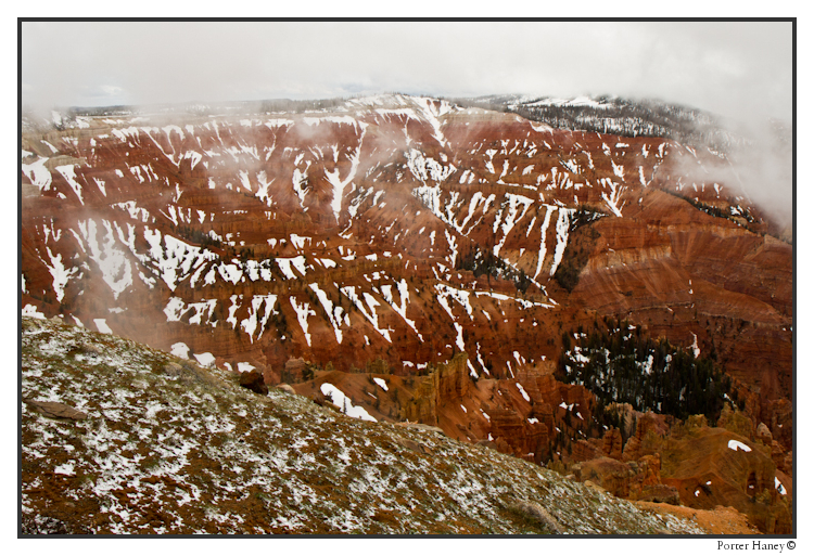 more snow at Cedar Breaks