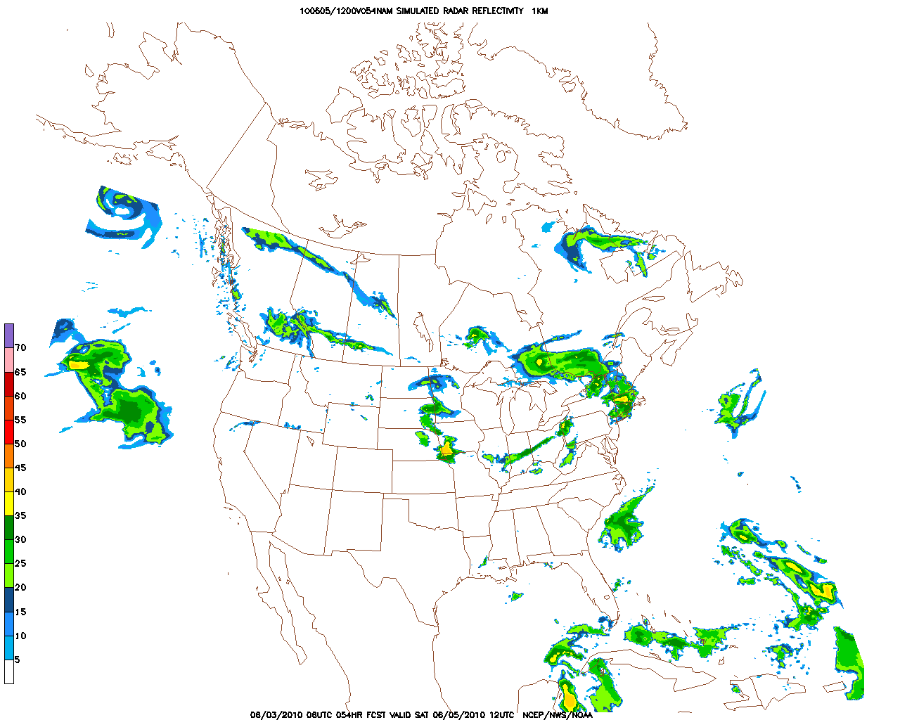 NAM rain