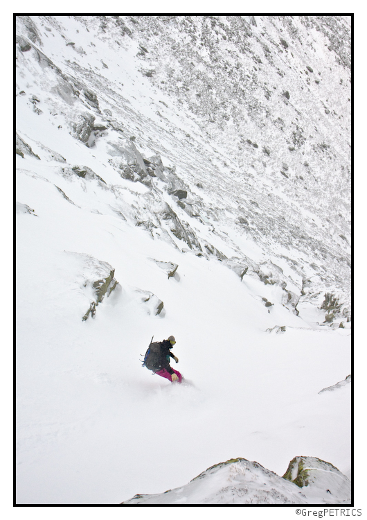 Powder on High for a Splitboarder