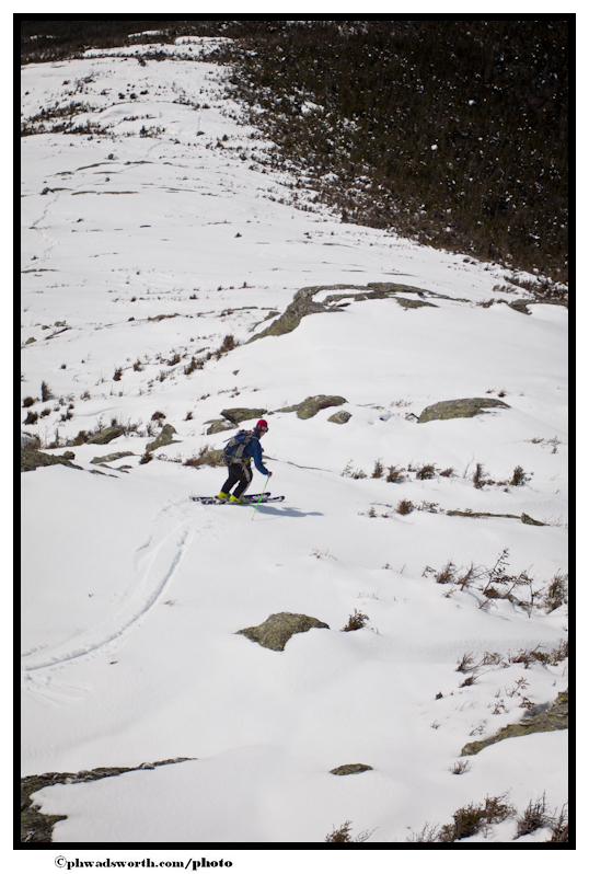 too flat to hold snow?