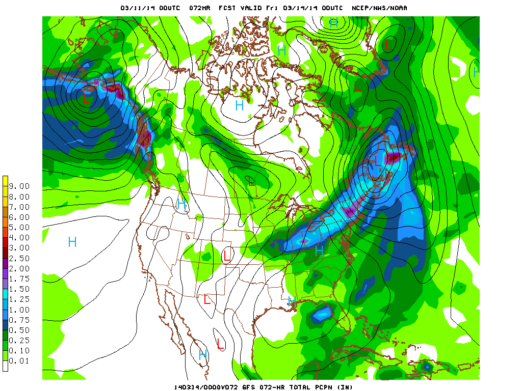 march gfs_namer_072_precip_p48