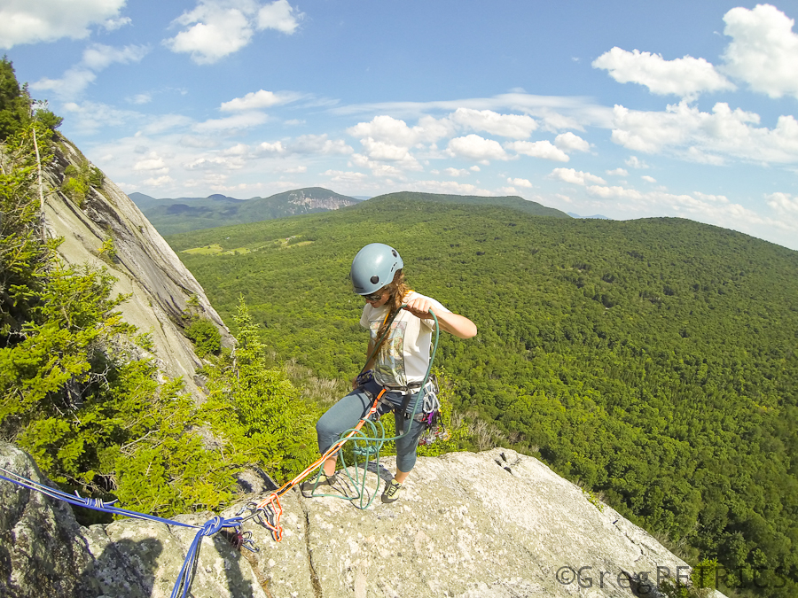 imposing and steep