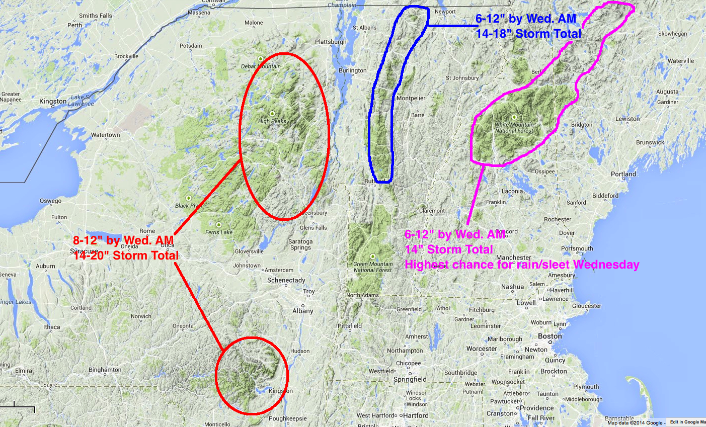 Mid-December Storm Prediction