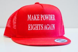 MAKE POWDER EIGHTS AGAIN