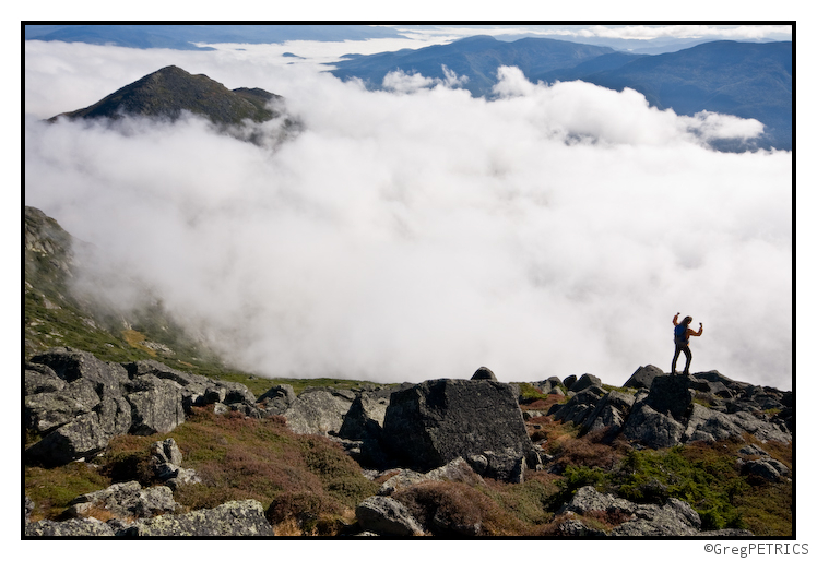 Above the clouds