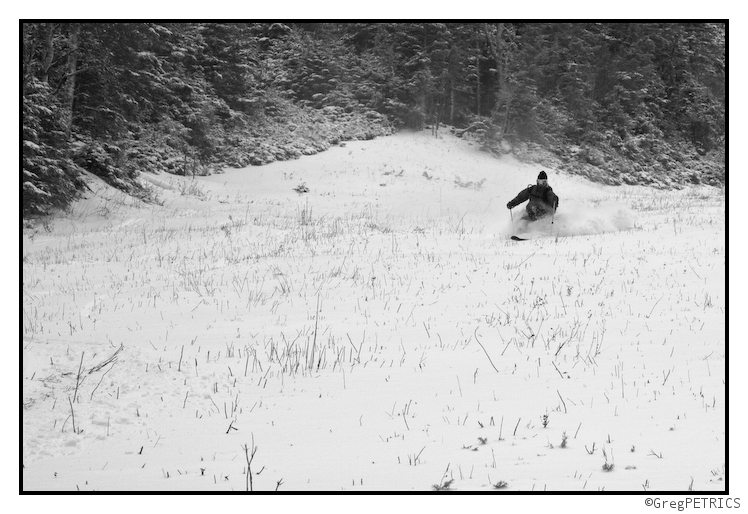 A new friend from Sugarbush RIPS his tele sticks