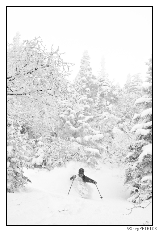 great powder skiing