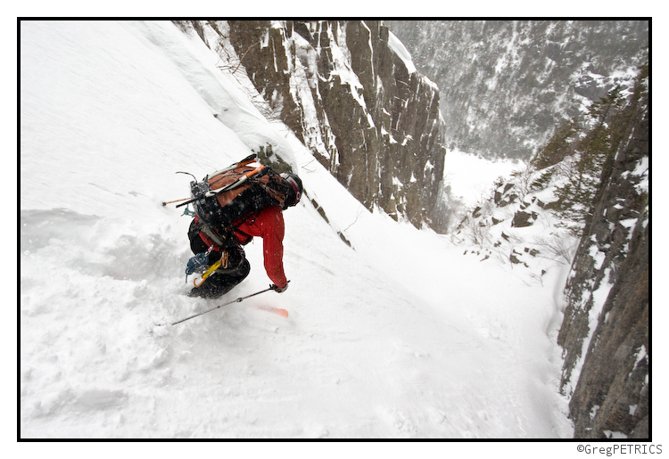 all business skiing in the Trap Dike