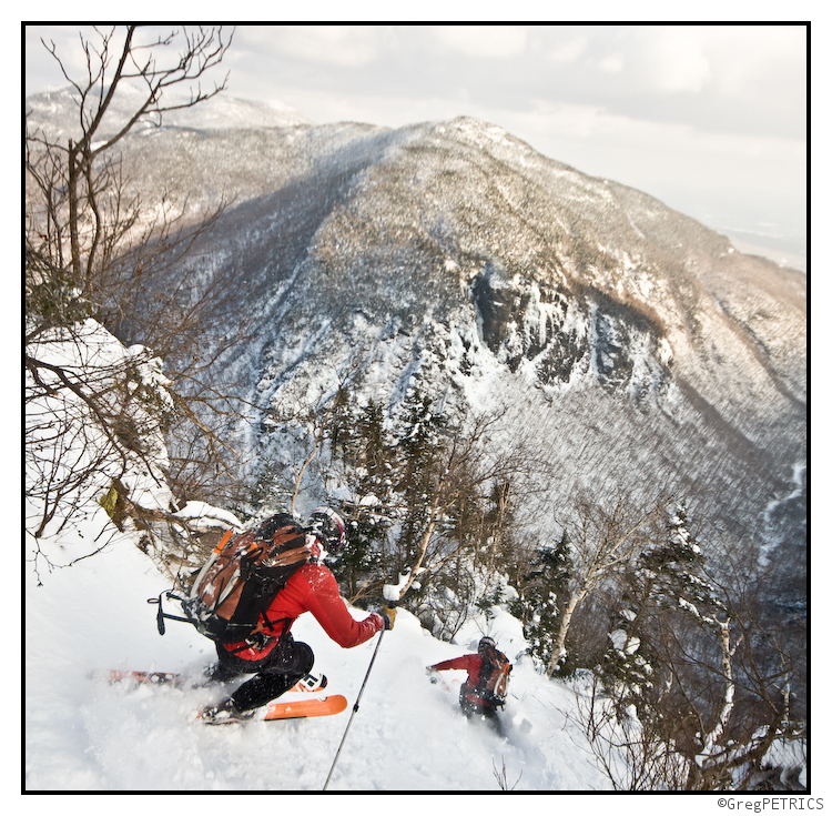 Ben makes a few turns on the hanging snowfield carnival ride