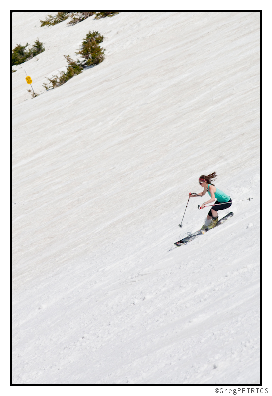 skiing at Snowbird