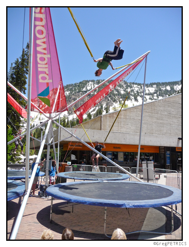 greg doing flips at snowbird